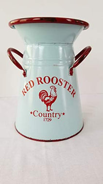 Red Rooster Country Farmhouse Kitchen Pitcher/Utensil Holder