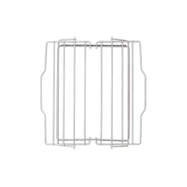 HIC Kitchen Adjustable Wire Roasting Baking Broiling Rack, 11.25-Inches x 10.625-