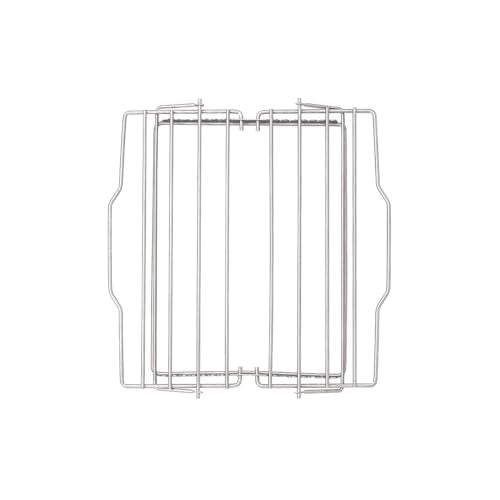 HIC Kitchen Adjustable Wire Roasting Baking Broiling Rack, 11.25-Inches x 10.625-