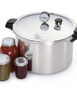 Presto 01755 16-Quart Aluminum canner Pressure Cooker, One Size, Silver