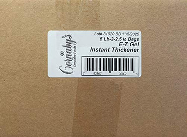 Cornaby's E-Z Gel Instant Food Thickener 5 Pounds | Gluten-Free, Non-GMO, All-Natural, Instant Food Starch Granules For Thickening Sauces, Soups, Gravy, Desserts, Salad Dressing, and More!