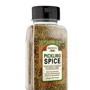 Unpretentious Pickling Spice (2 Cups) Culinary Premium Spice Blend, Non-GMO, Made in USA