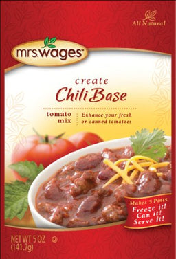 Mrs. Wages Chili Base Tomato Mix (5-Ounce Package)